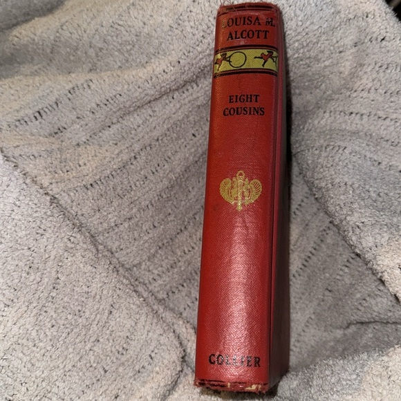 Rare 1917 Copy of Louisa May Alcott’s “Eight Cousins”- See Photos Illustrated - Picture 2 of 13